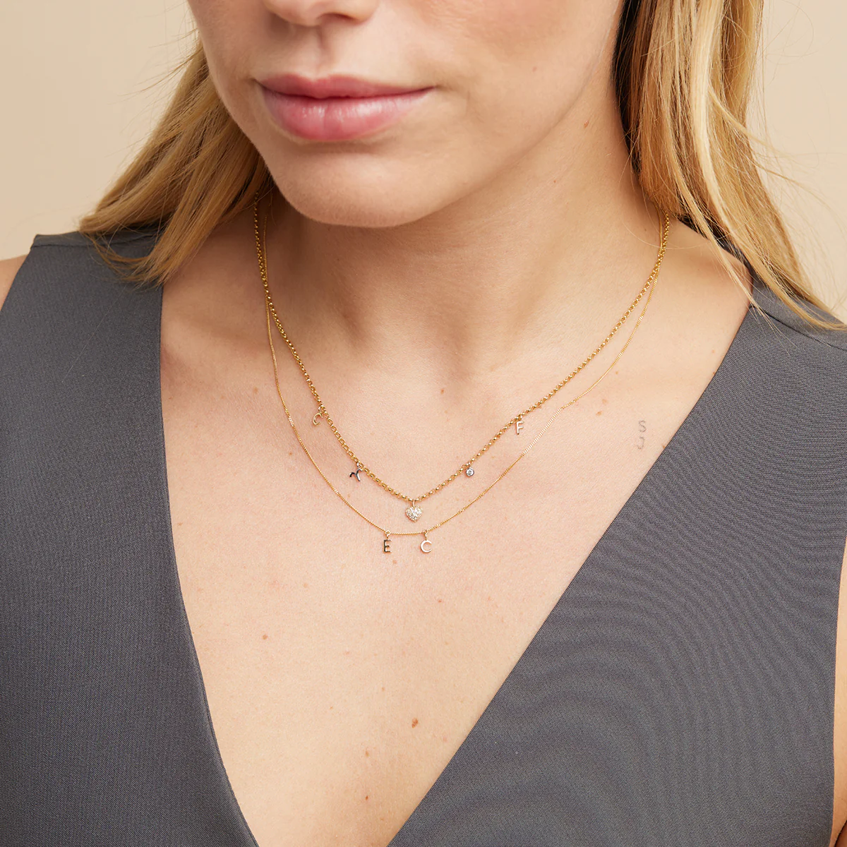 Chelsea Chain Necklace in Solid Gold - Image 7