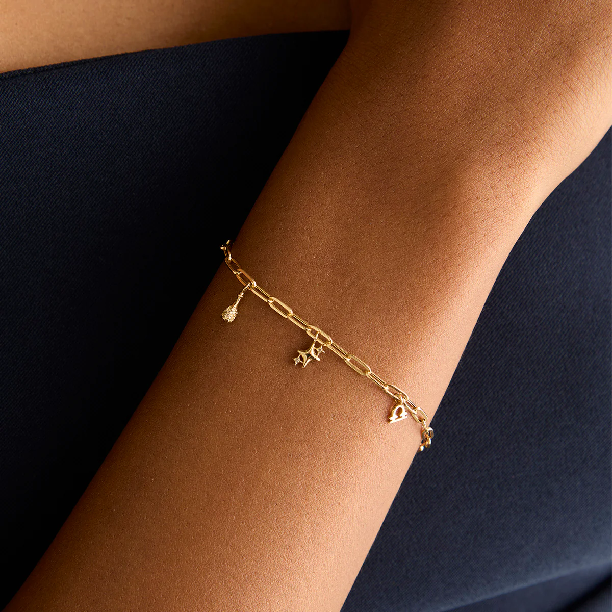 Cosmic Cluster Charm 9k Gold - Image 2