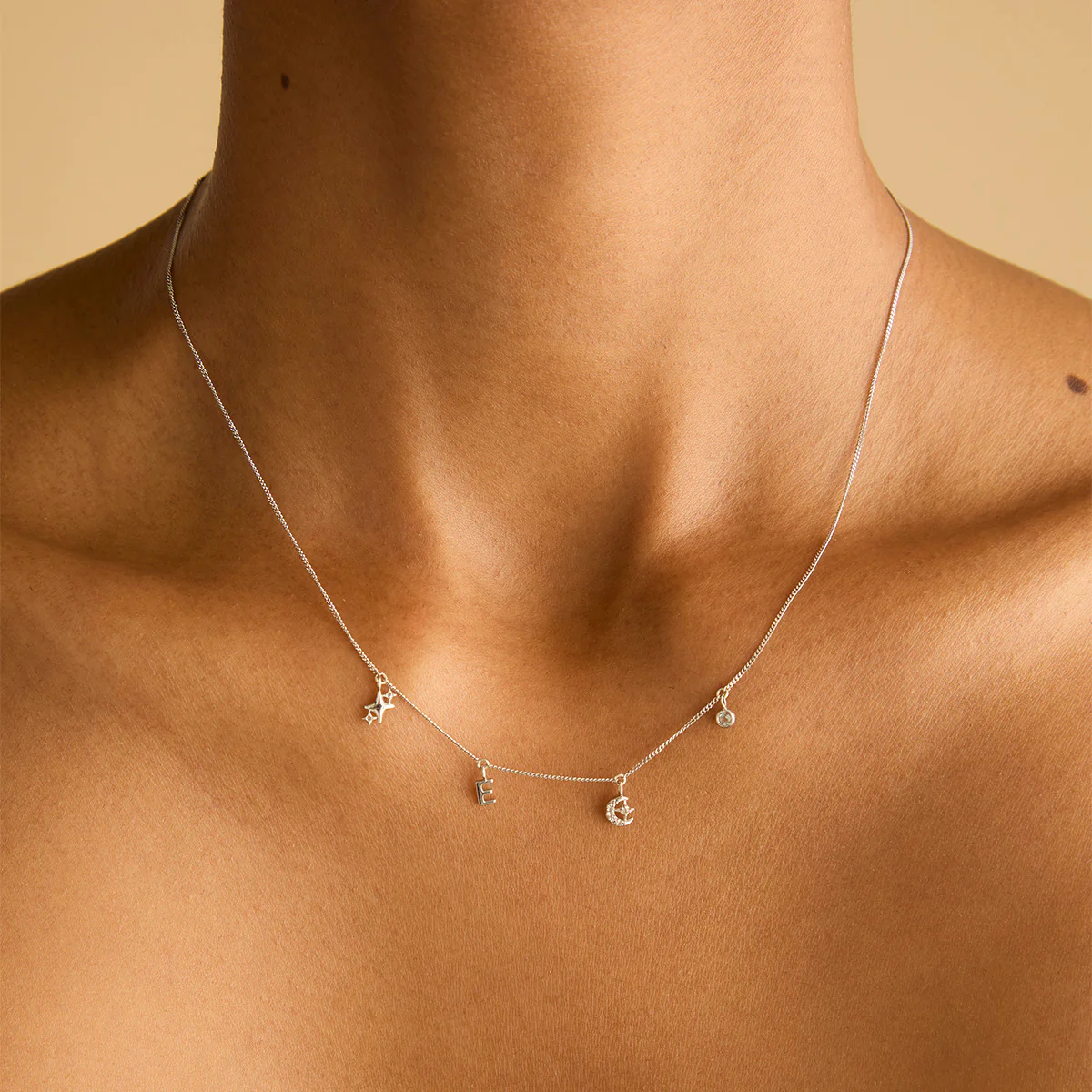 Cosmic Cluster Charm 9k White Gold - Image 2