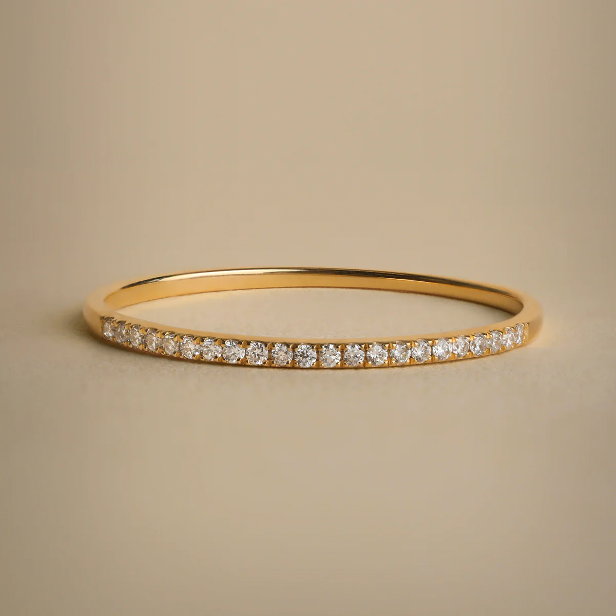 Diamond Eternity Ring in Solid Gold - Image 4