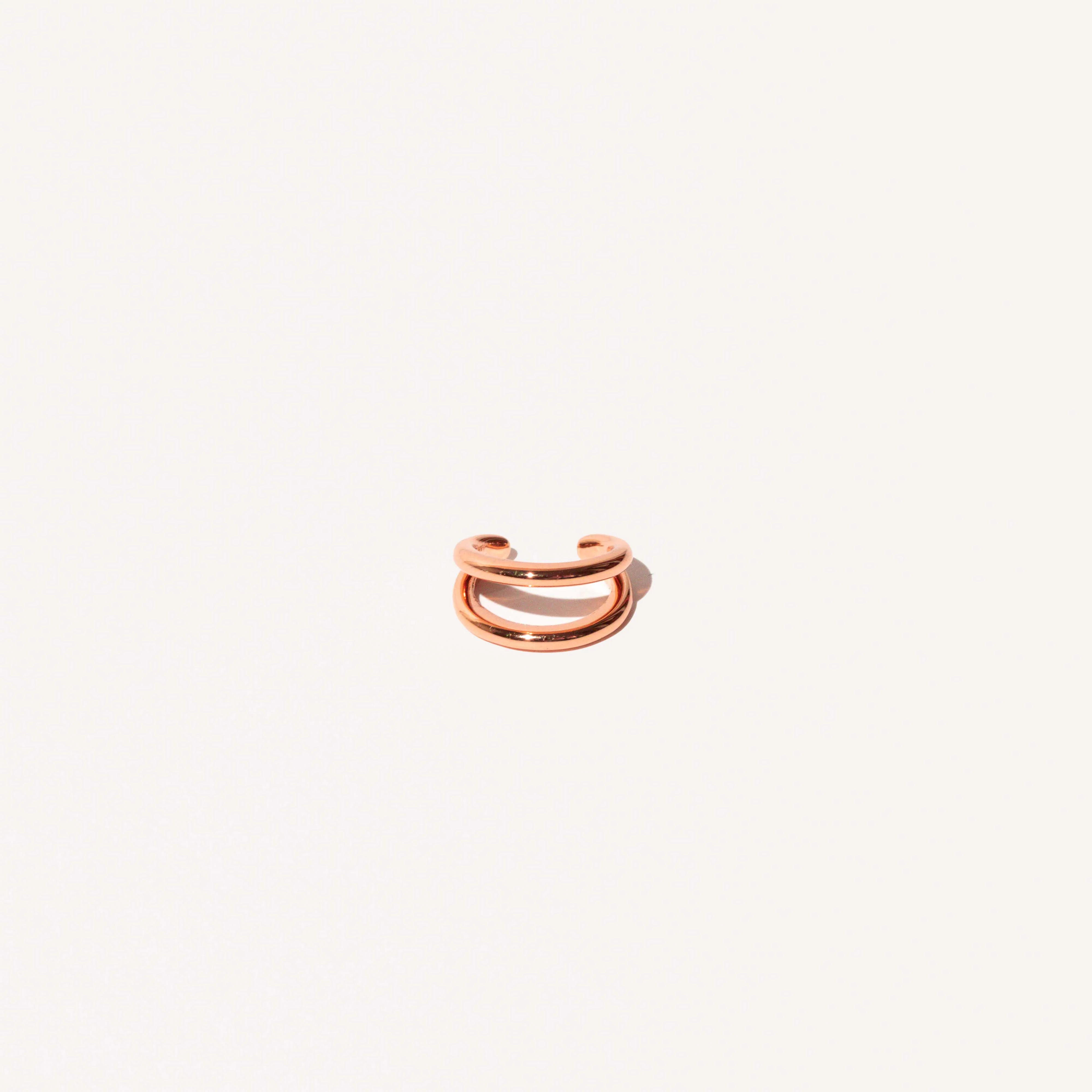 Illusion Essential Ear Cuff in Rose Gold - Image 3