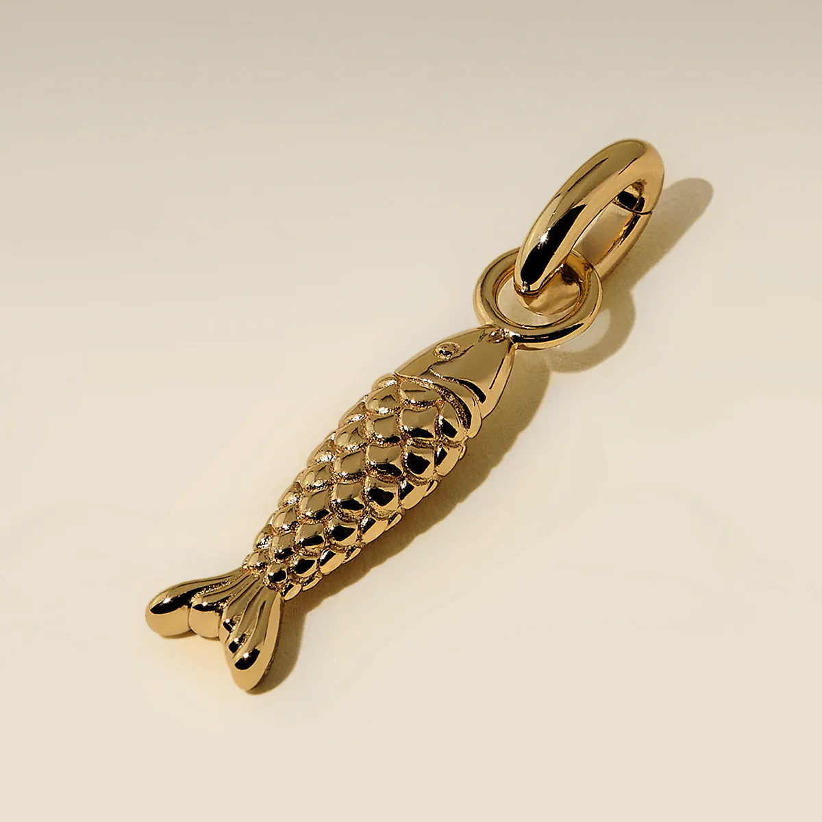 Fish Clip Charm in Gold - Image 5