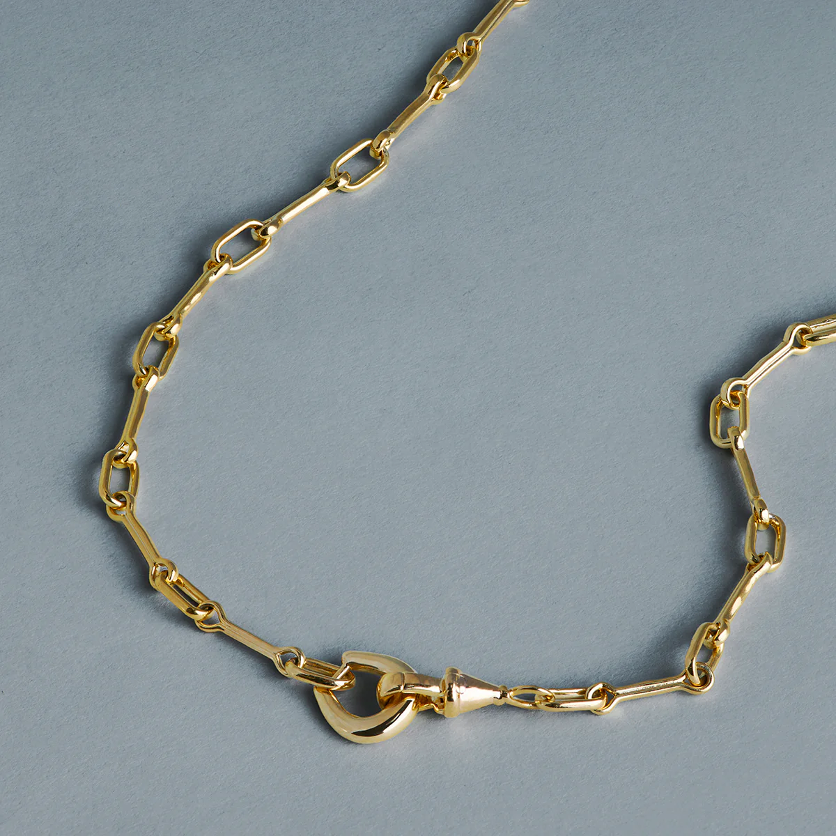 Hardware Chain Necklace in Gold - Image 6
