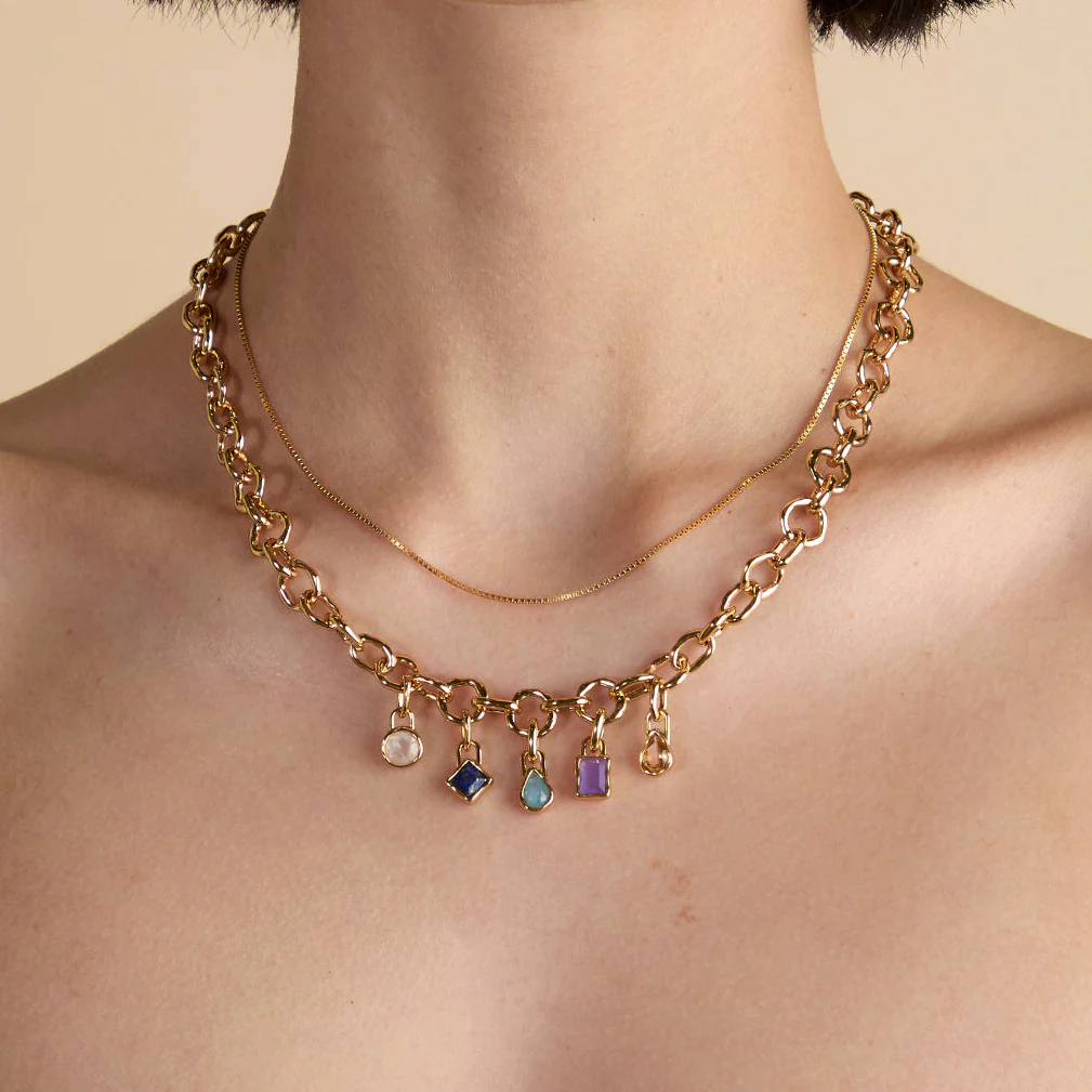 Kawa Stone December Clip Charm in Gold - Image 3