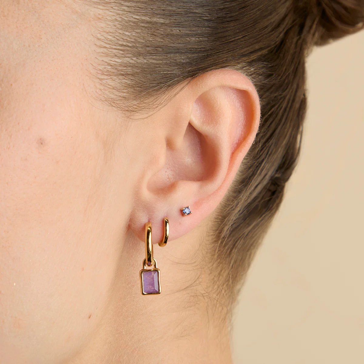 Kawa Stone December Clip Charm in Gold - Image 4