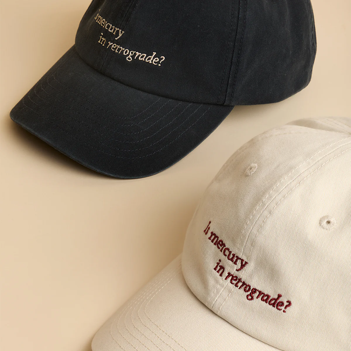Mercury in Retrograde Cap in Dark Blue - Image 6