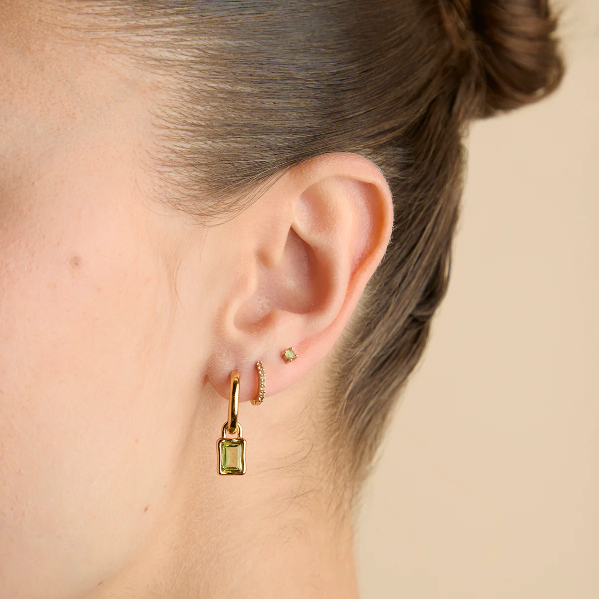 Olivine August Clip Charm in Gold - Image 4