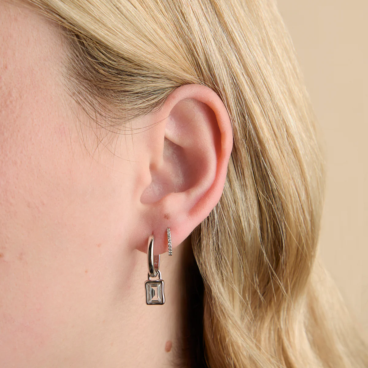 Olivine August Clip Charm in Silver - Image 4