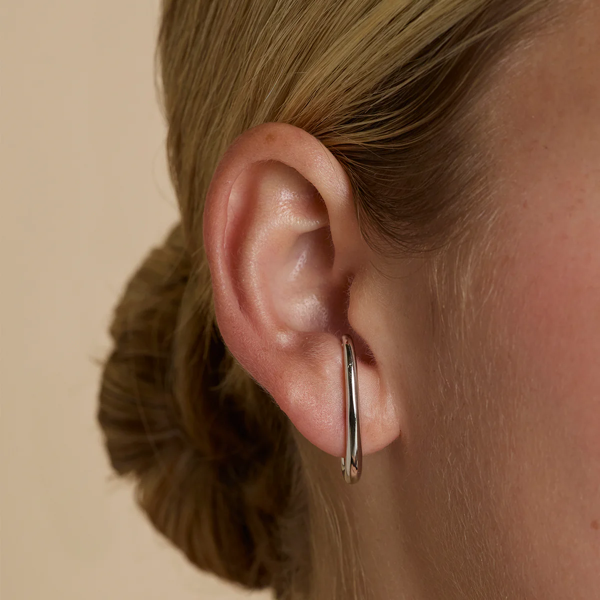 Orbit Dome Stud in Silver - Image 2