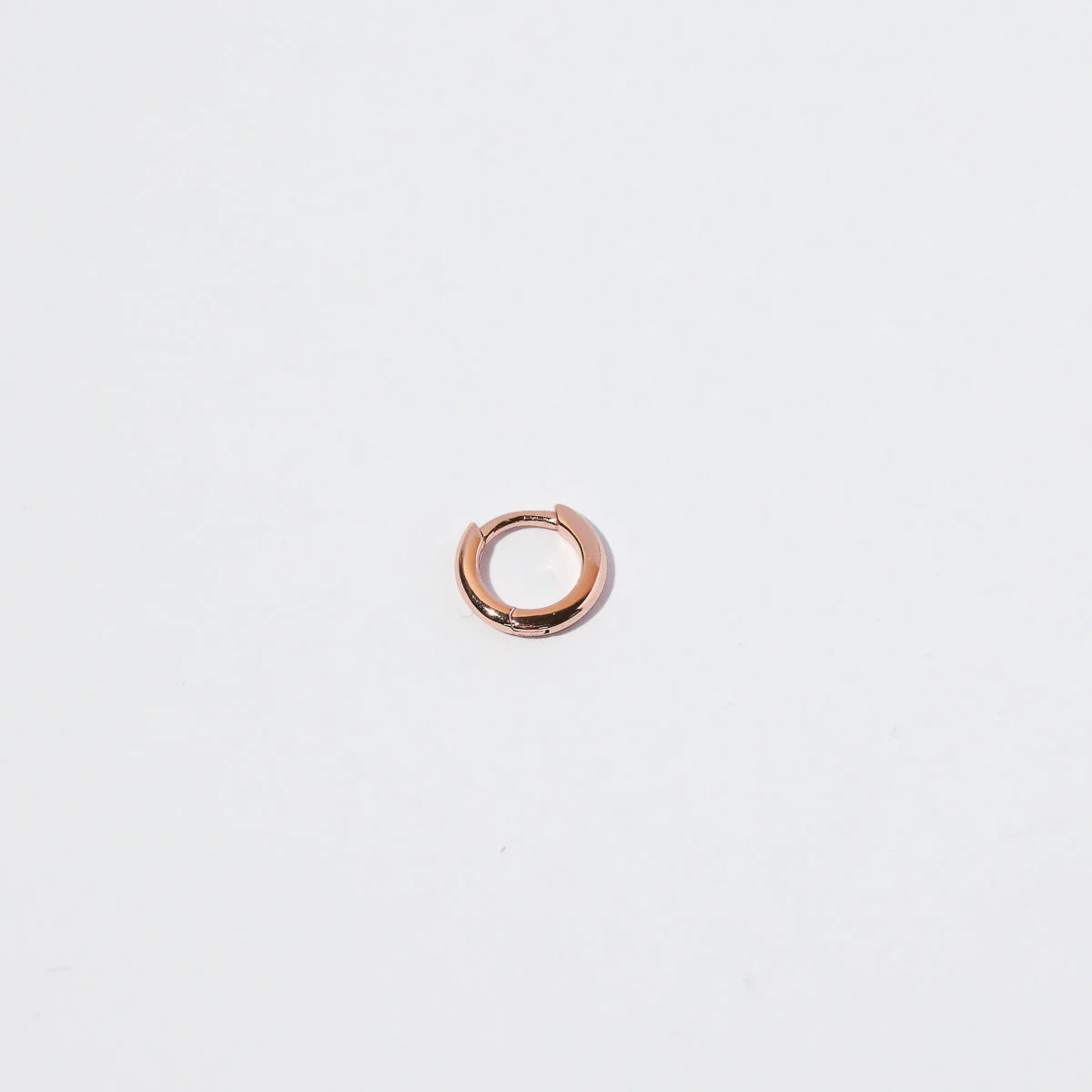 Essential 6.5mm Hoop in Rose Gold - Image 3