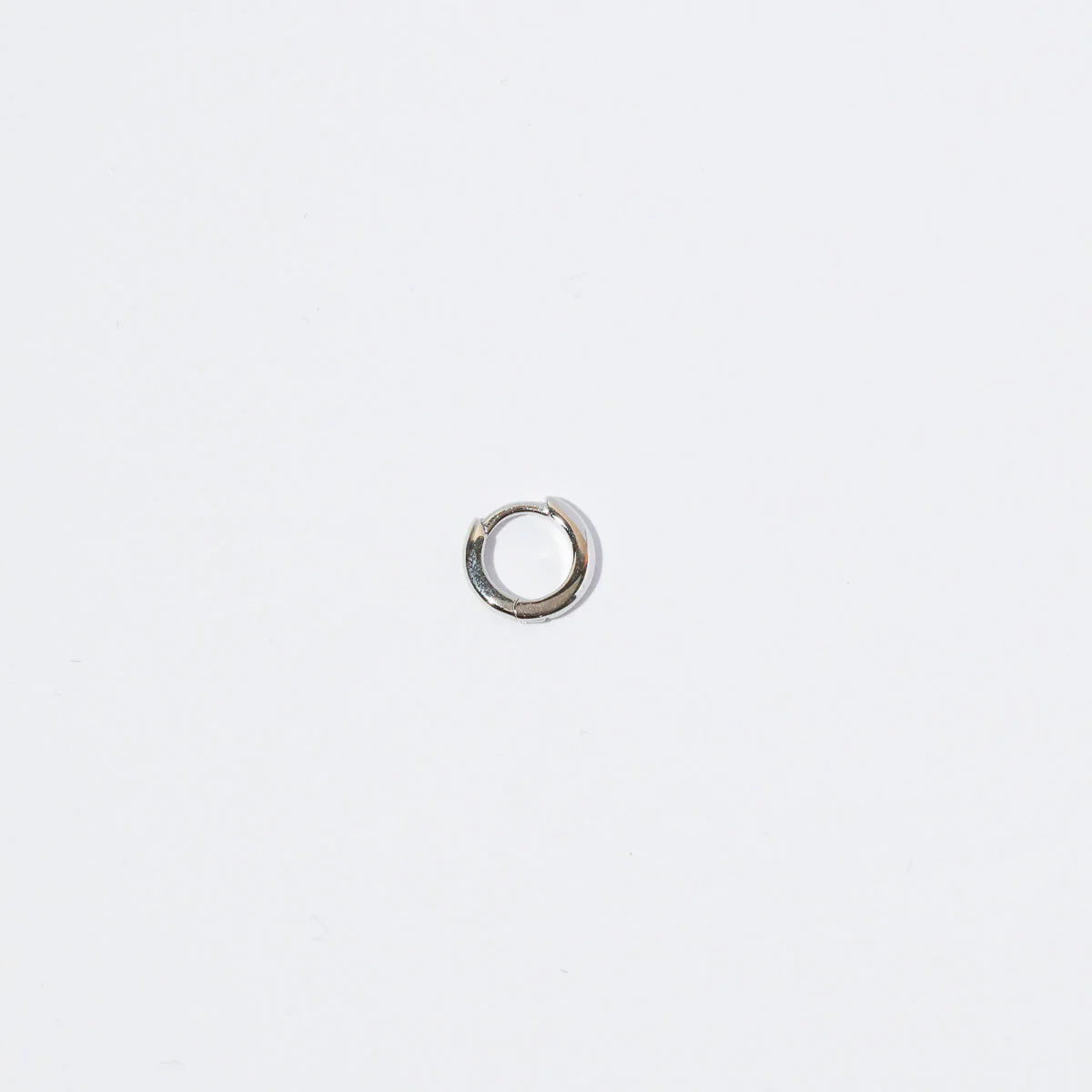 Essential 6.5mm Hoop in Silver - Image 3
