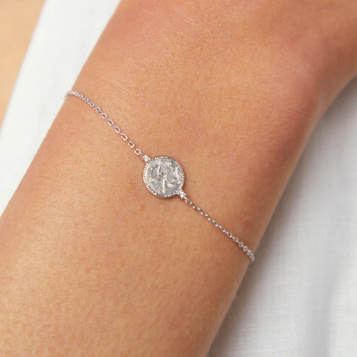 Sagittarius Zodiac Bracelet in Silver - Image 2