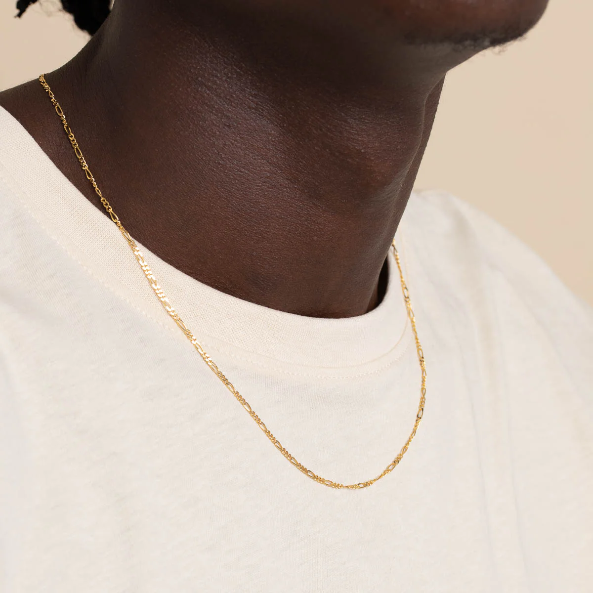 Soho Chain Necklace in Solid Gold - Image 5