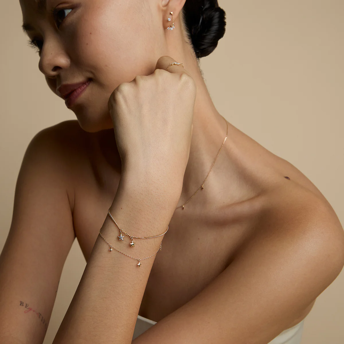 Star Charm 9k Gold - Image 5