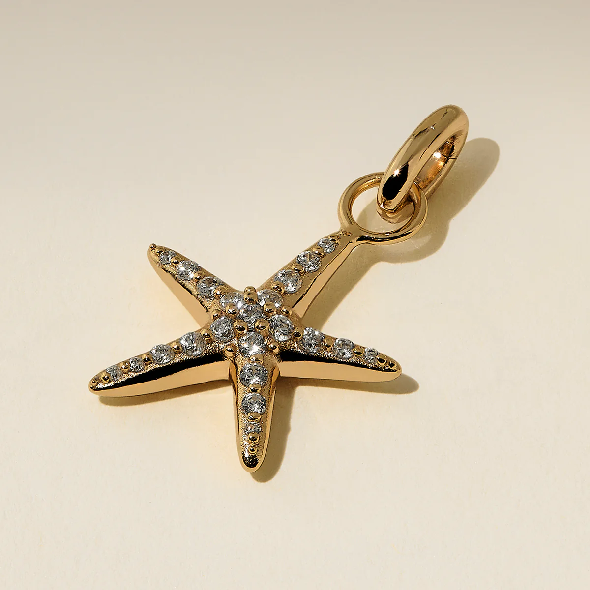 Starfish Clip Charm in Gold - Image 5
