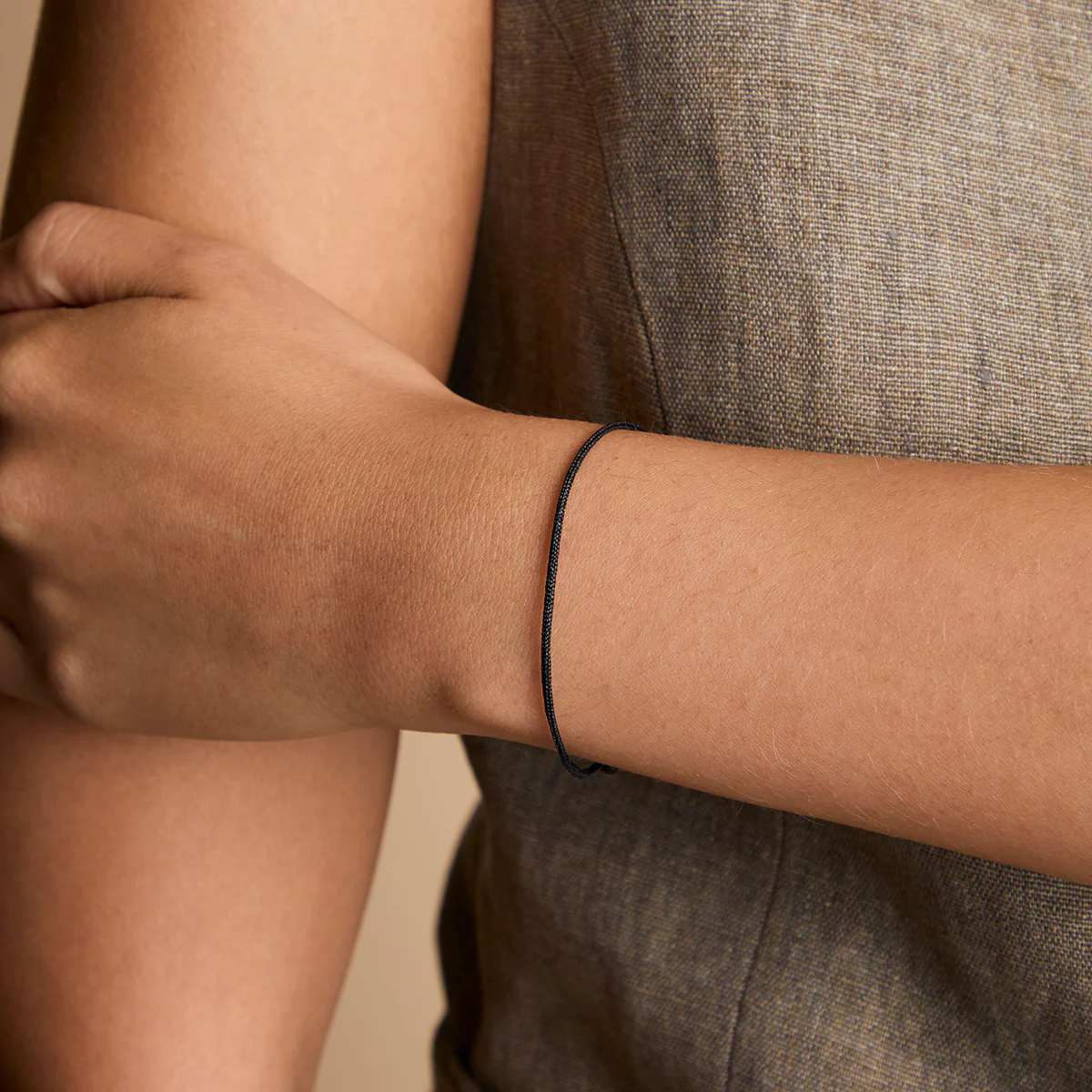 Story Strand Bracelet in Black - Image 3