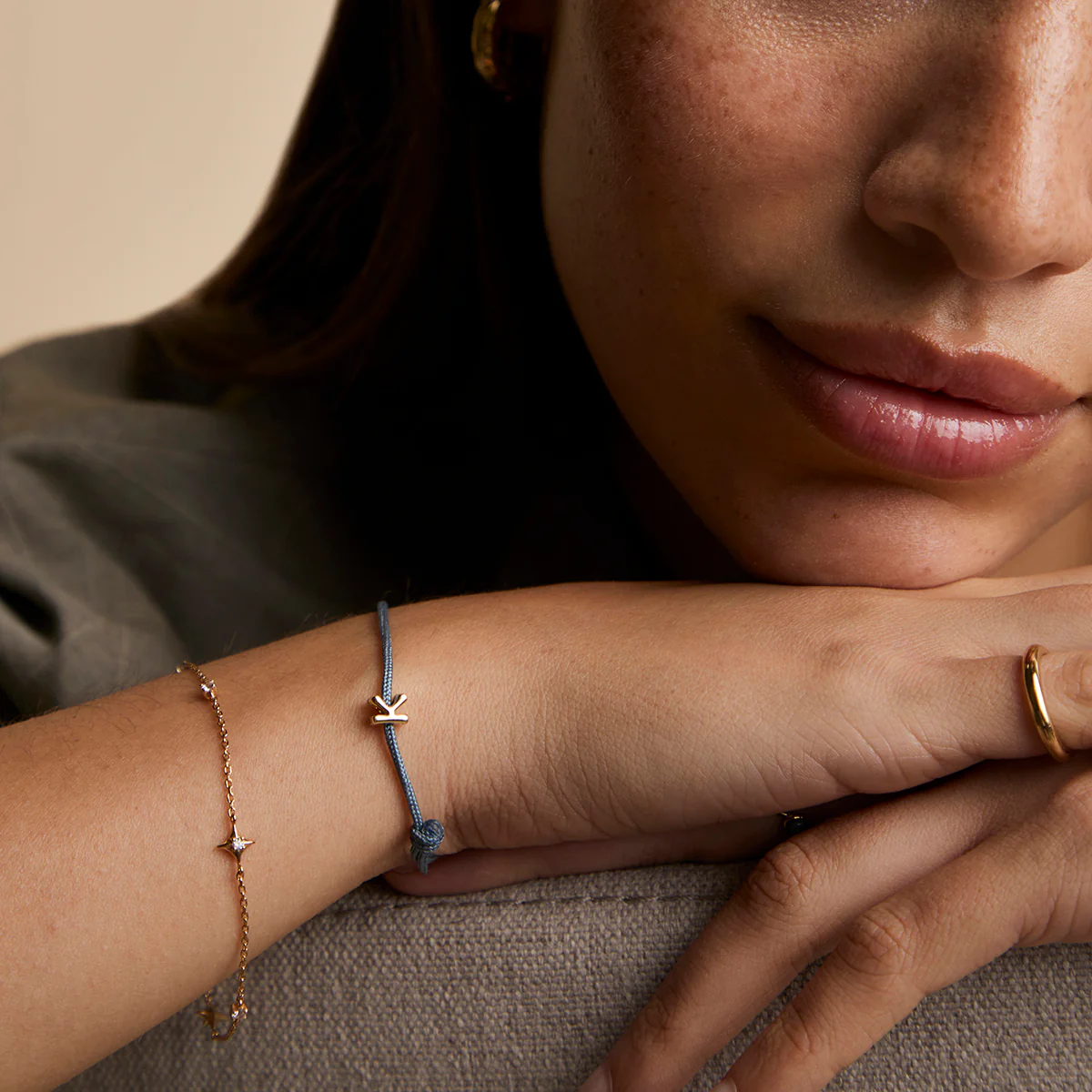 Story Strand Bracelet in Blue - Image 5