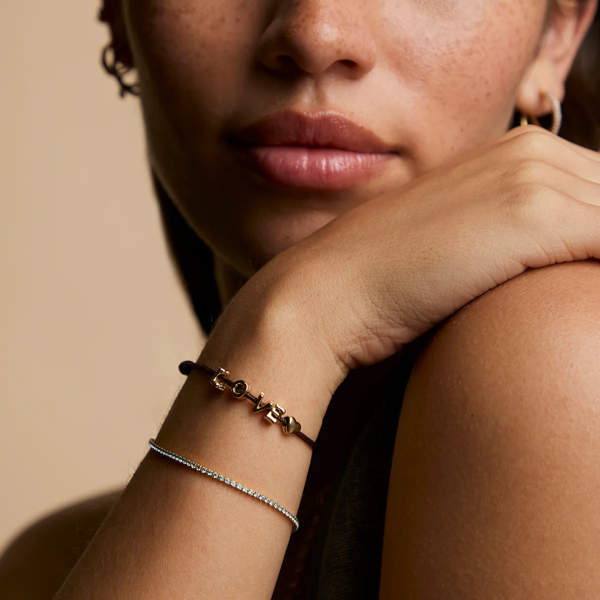 Story Strand Bracelet in Brown - Image 2