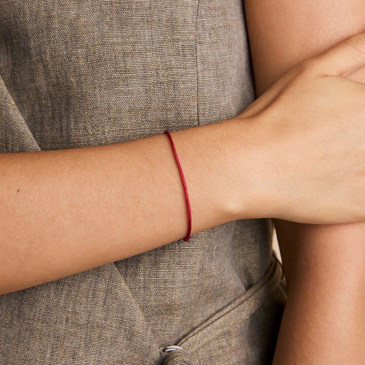 Story Strand Bracelet in Red - Image 3