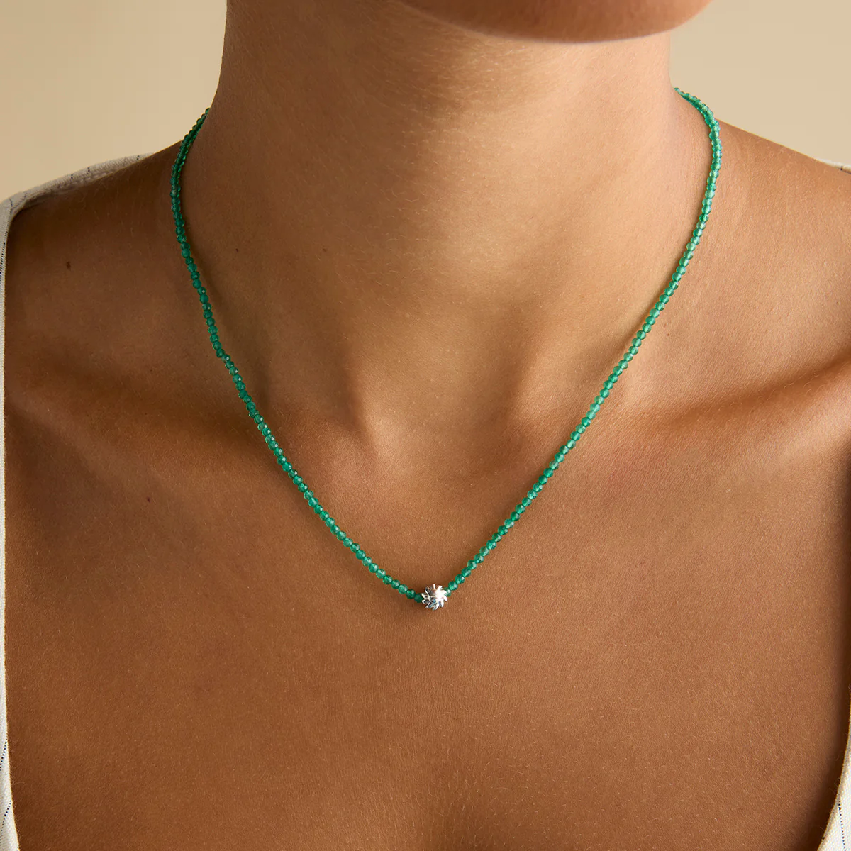 Sunshine Click Charm in 9k White Gold - Image 2